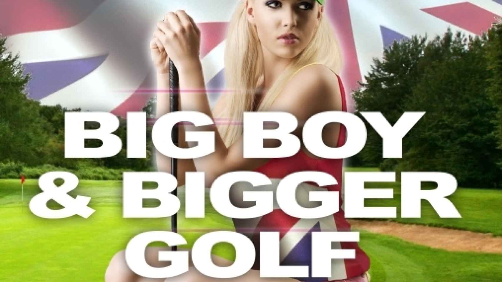 Cartel promocionando torneo sexista de golf. Foto: 4playproductions.com