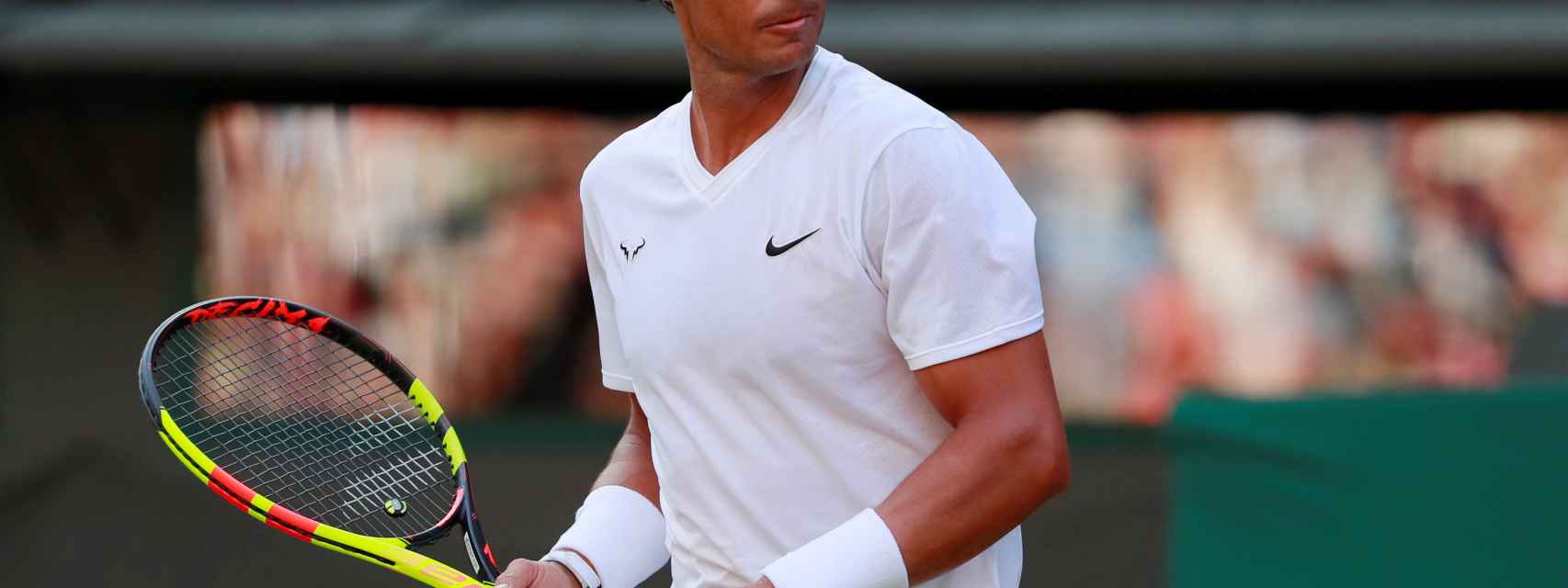 Rafa Nadal, en Wimbledon 2019