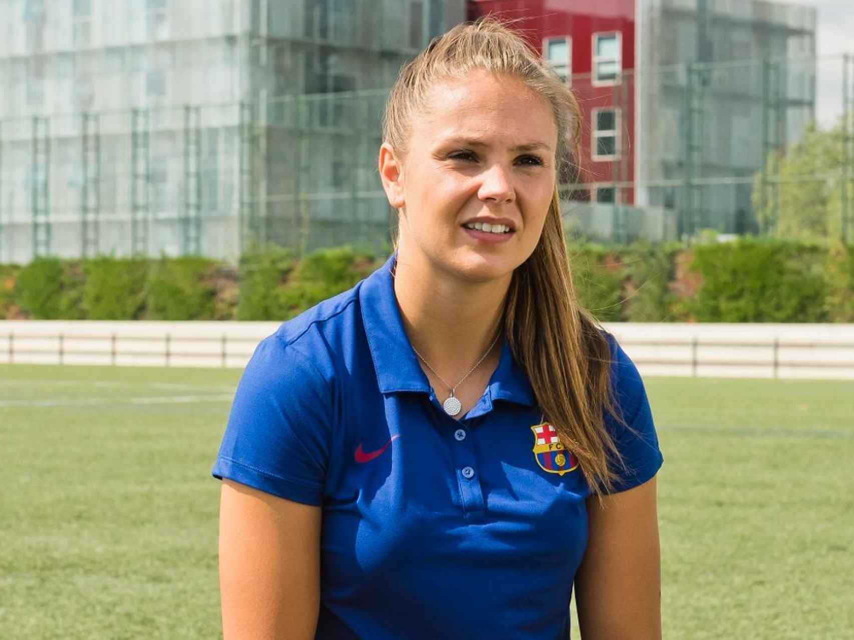 Lieke Martens, futbolista del Barcelona femenino. Foto: fcbarcelona.es