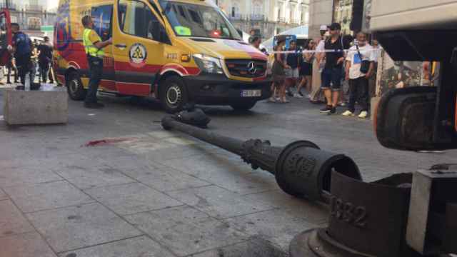 Los hechos han ocurrido a primera hora de la mañana. Foto: Emergencias Madrid.