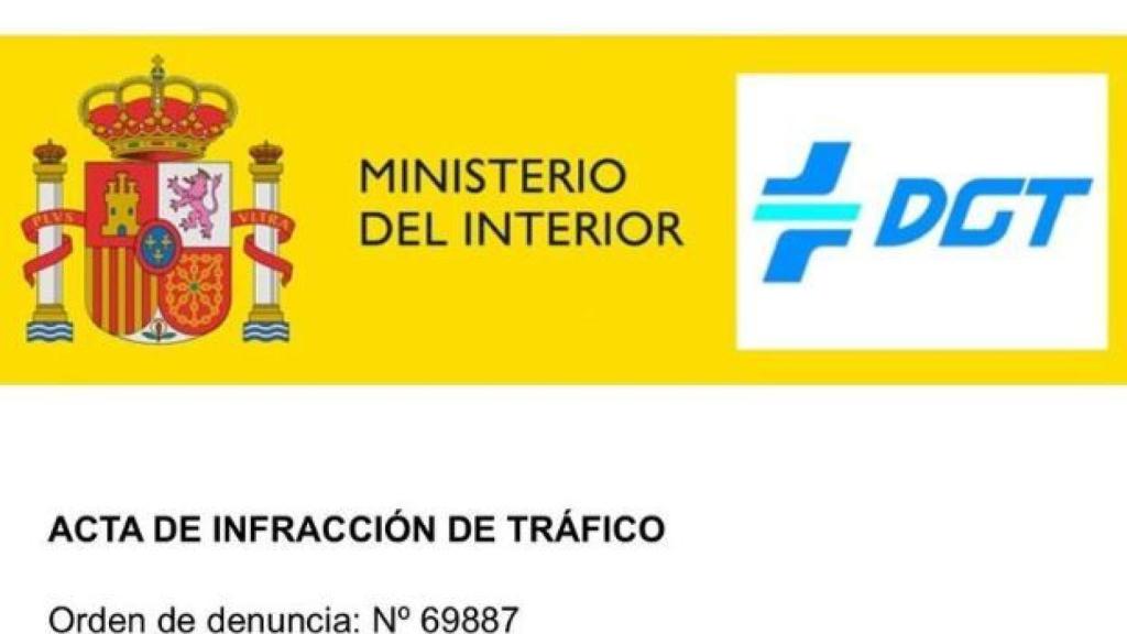 Correo de la estafa de la DGT