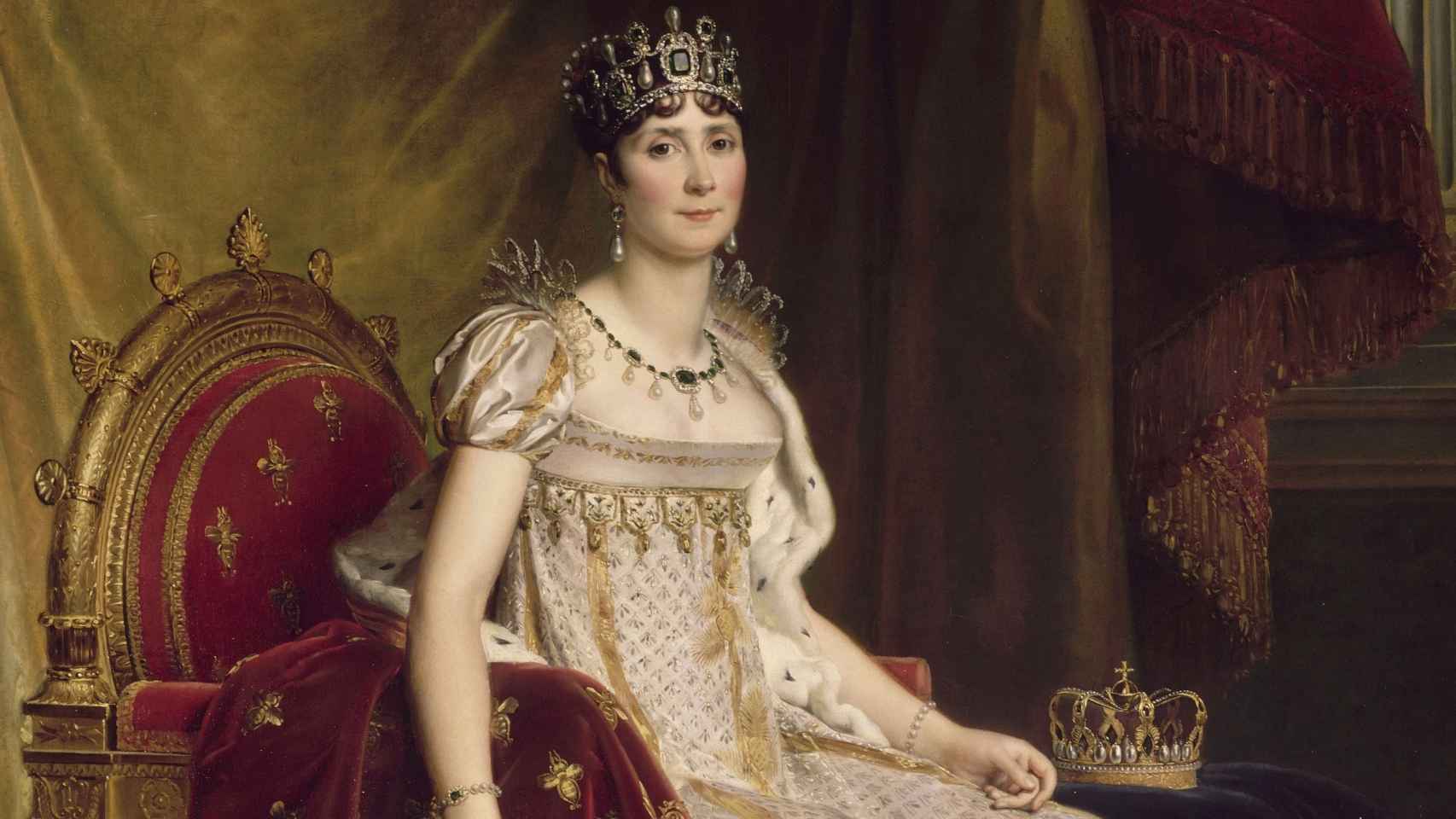 Josefina Bonaparte, retratada por Baron Fraçois Gérard.