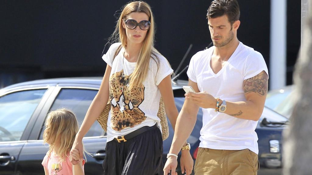 Laura Sánchez y Aitor Ocio durante su relación.