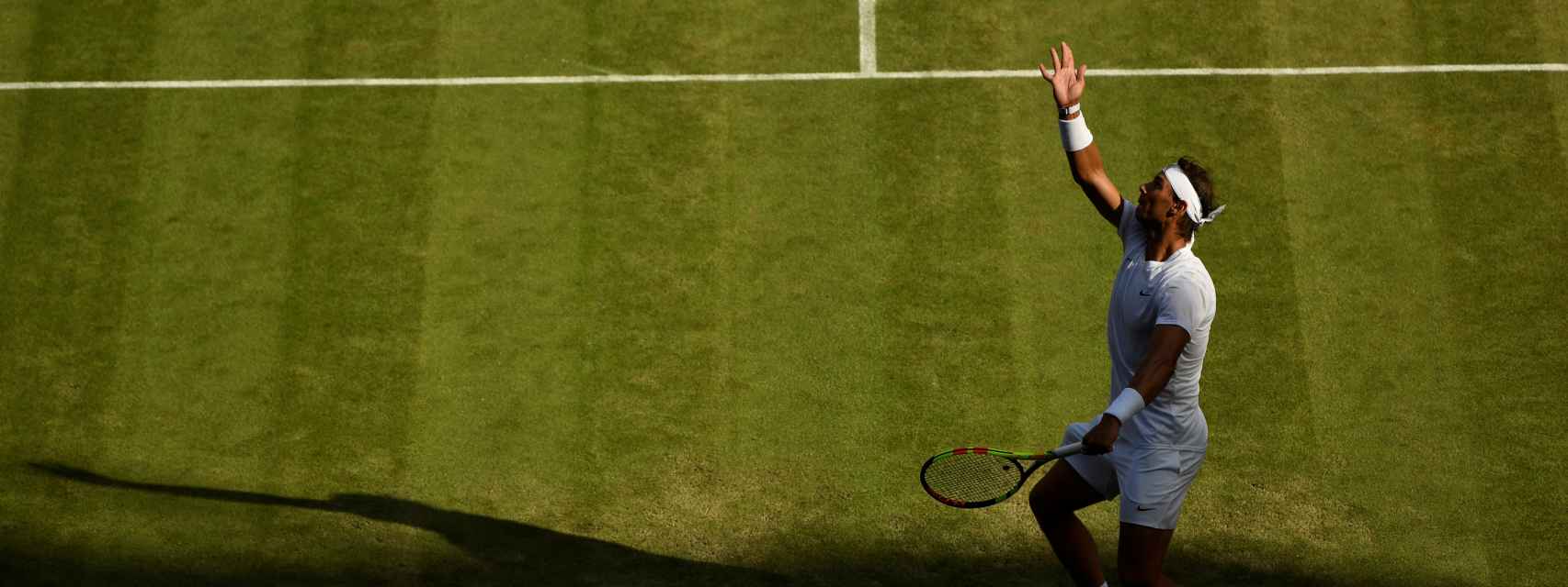 Rafael Nadal, en Wimbledon