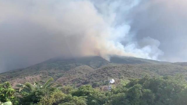 El volcán Estrómboli de Italia registra una violenta explosión