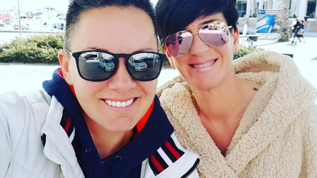 Raquel Morillas junto a Noah, su actual pareja, y por la que dejó su anterior.