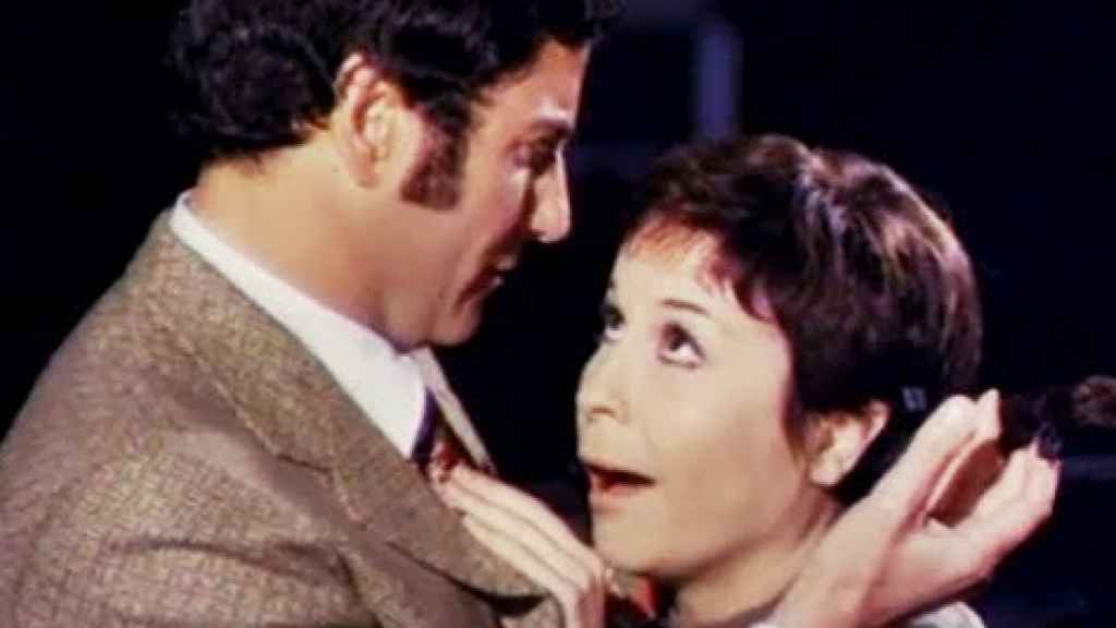 Arturo Fernández con Lina Morgan en La tonta del bote.