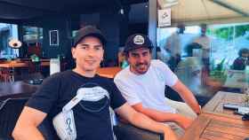 El encuentro inesperado entre Fernando Alonso y Jorge Lorenzo en una cafetería