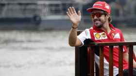 Fernando Alonso, durante su época en Ferrari