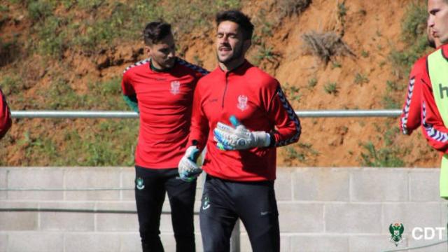 Machuca en un entrenamiento. Foto: CD Toledo