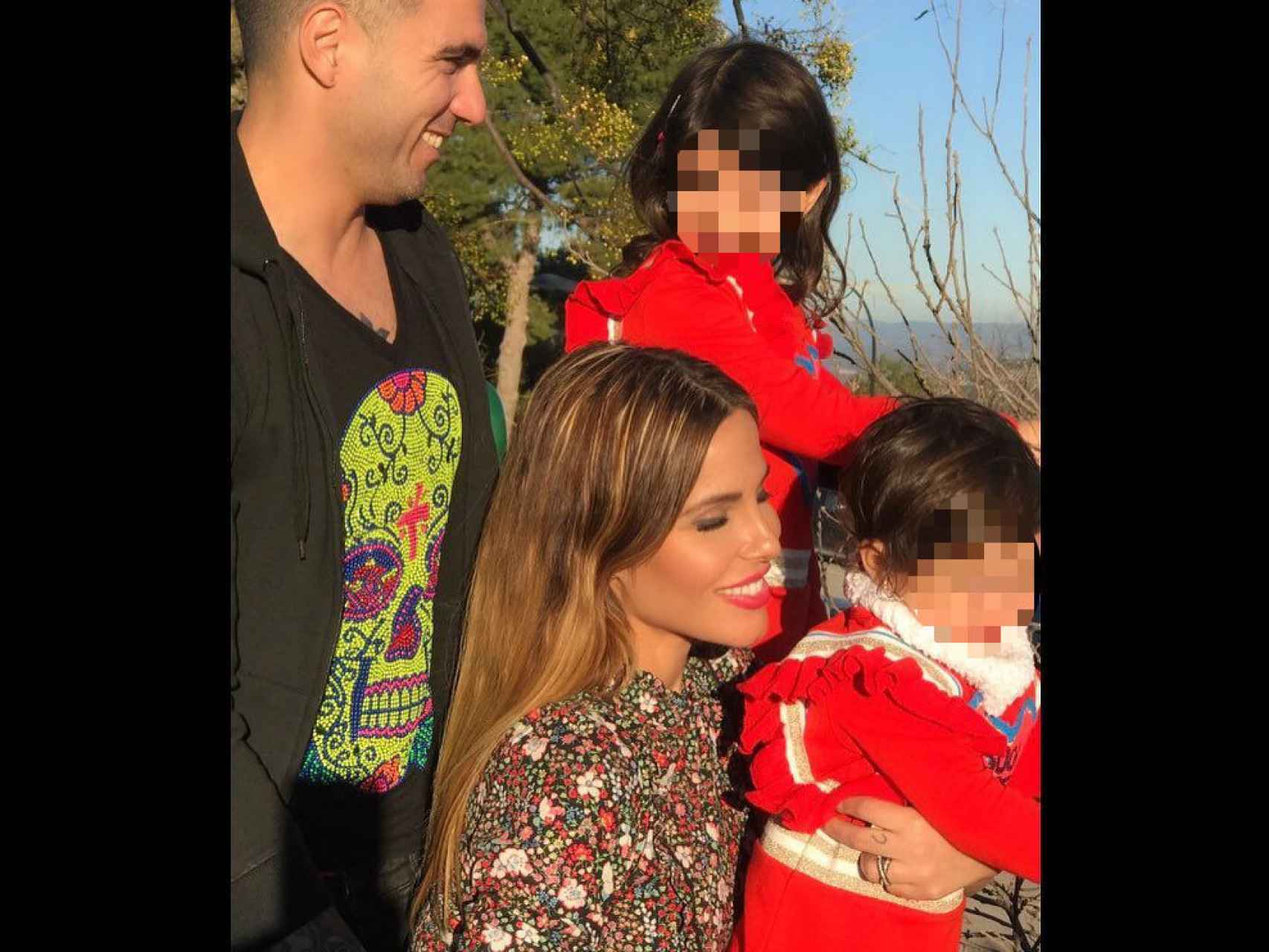 La foto con la que Noelia López ha felicitado a su hija en Instagram.