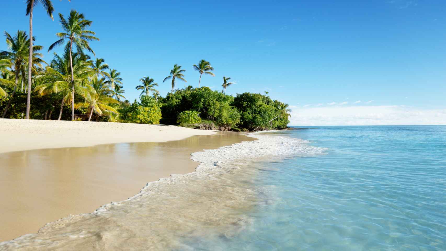 Una de las tanta e impresionantes playas del Caribe.
