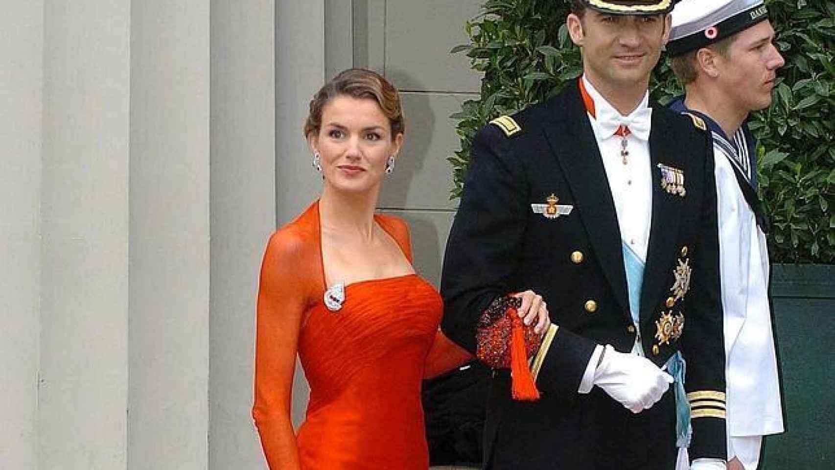 La reina Letizia y Felipe en su estreno internacional en Copenhague.