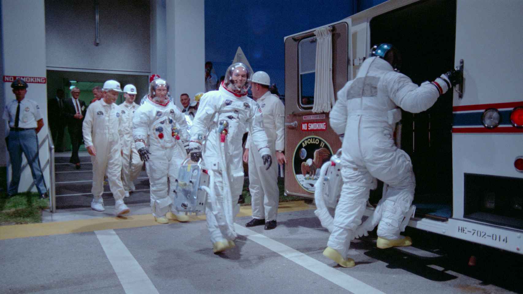 Fotograma inédito de Apolo 11.