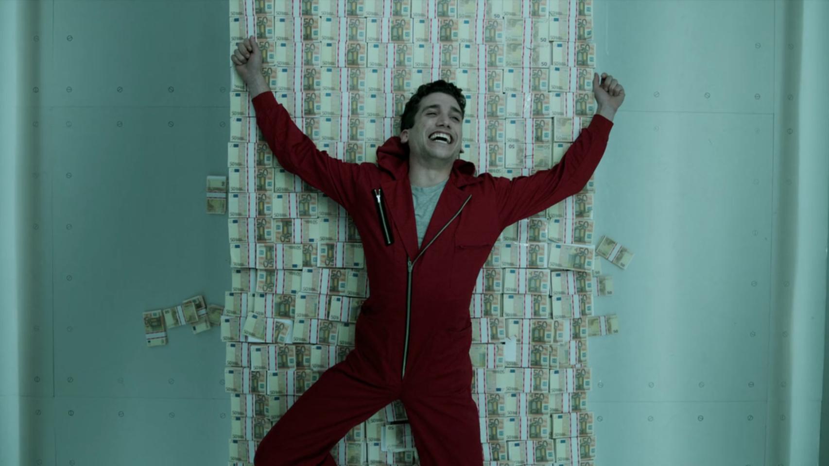 Jaime Lorente en 'La casa de papel' (Netflix)