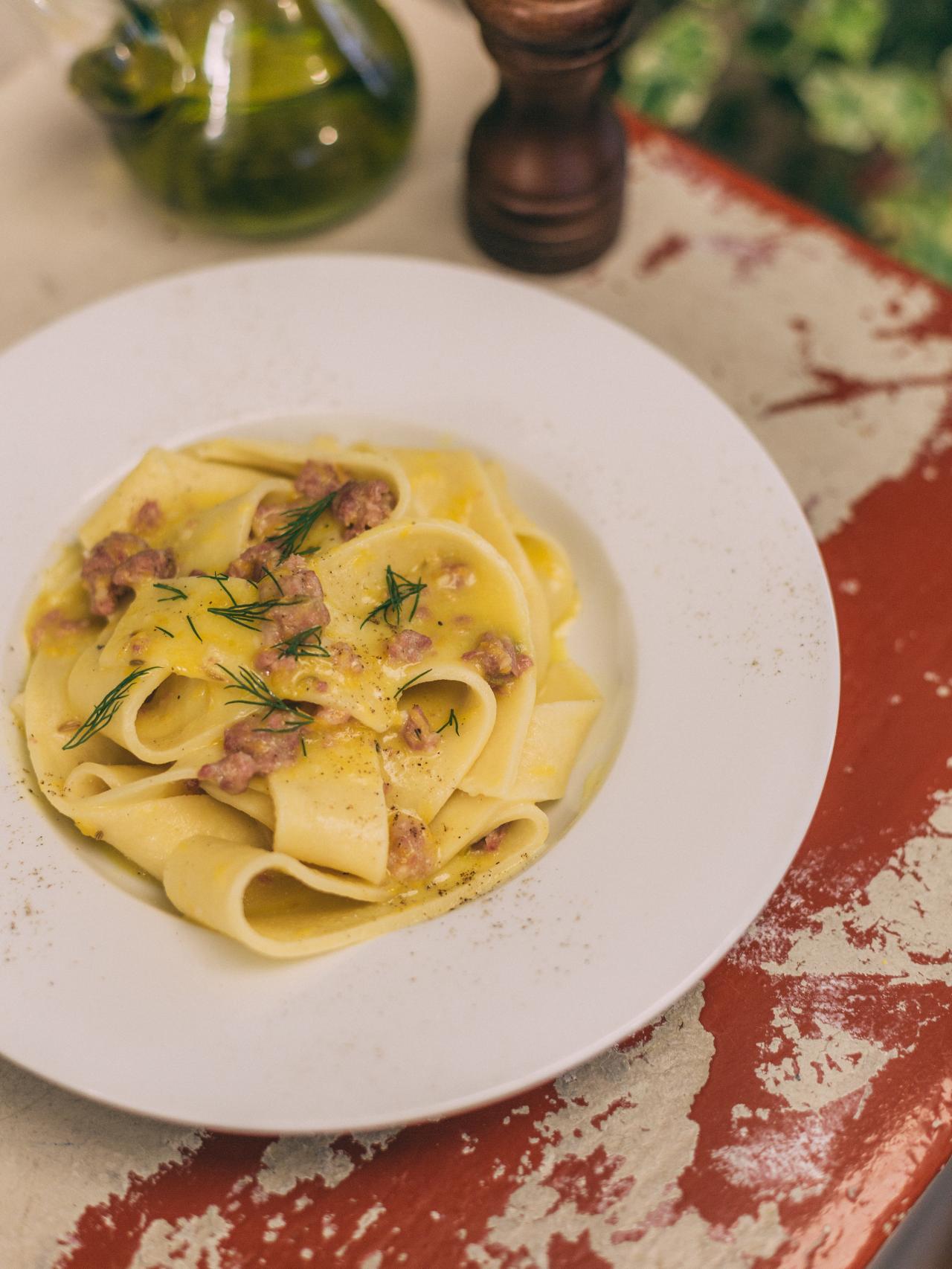 Trattoria Popolare, la pasta fresca hecha a mano de los Figurato