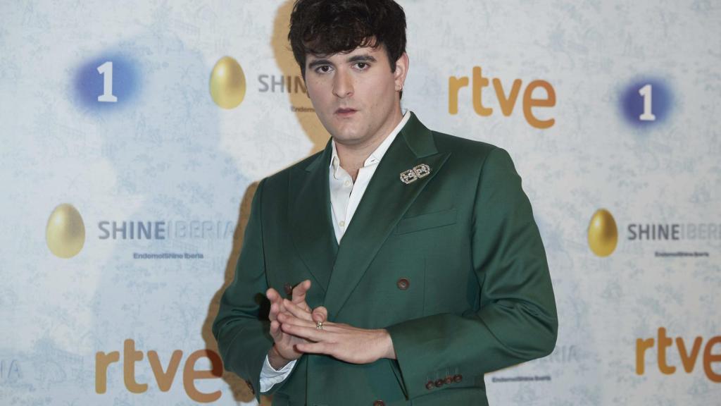 Palomo Spain durante la presentación de 'Maestros de la costura'.