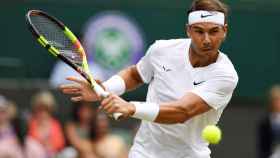 Rafa Nadal, en Wimbledon 2019