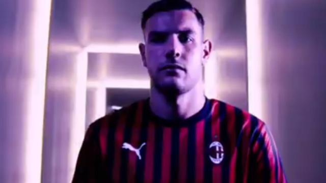 Theo Hernández, jugador del Milan