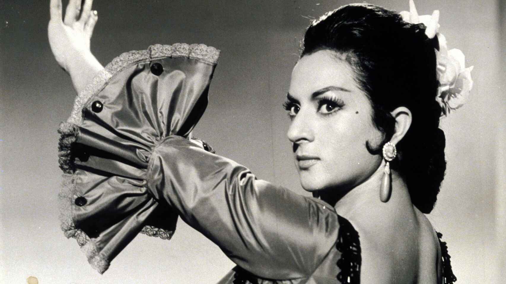 Lola Flores en una imagen tomada en 1960.