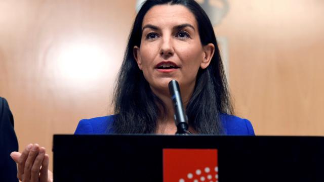 Rocío Monasterio, número 1 de Vox en la Asamblea de Madrid.