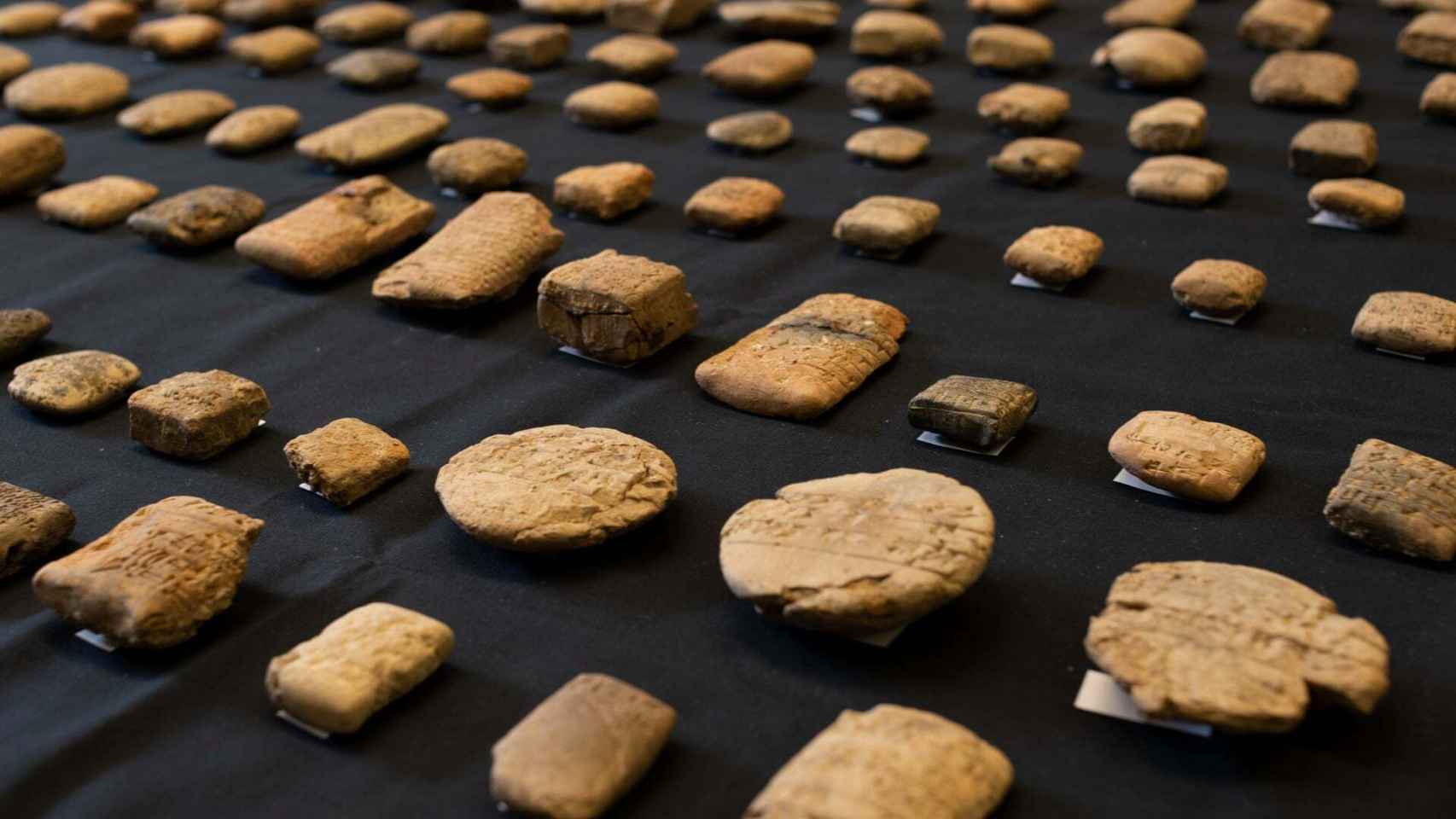 Las tablas cuneiformes que regresarán a Irak.