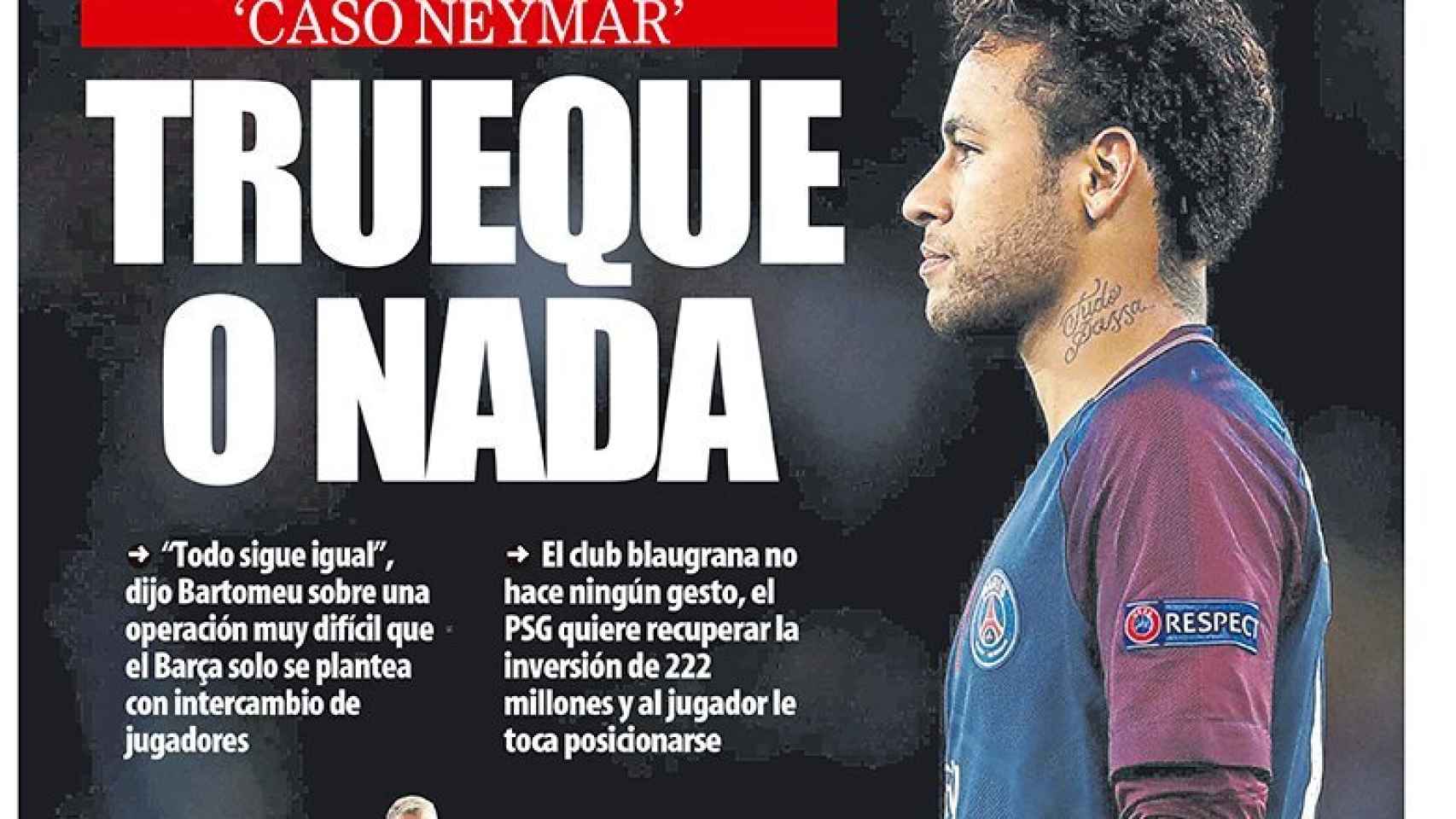 La portada del diario Mundo Deportivo (10/07/2019)