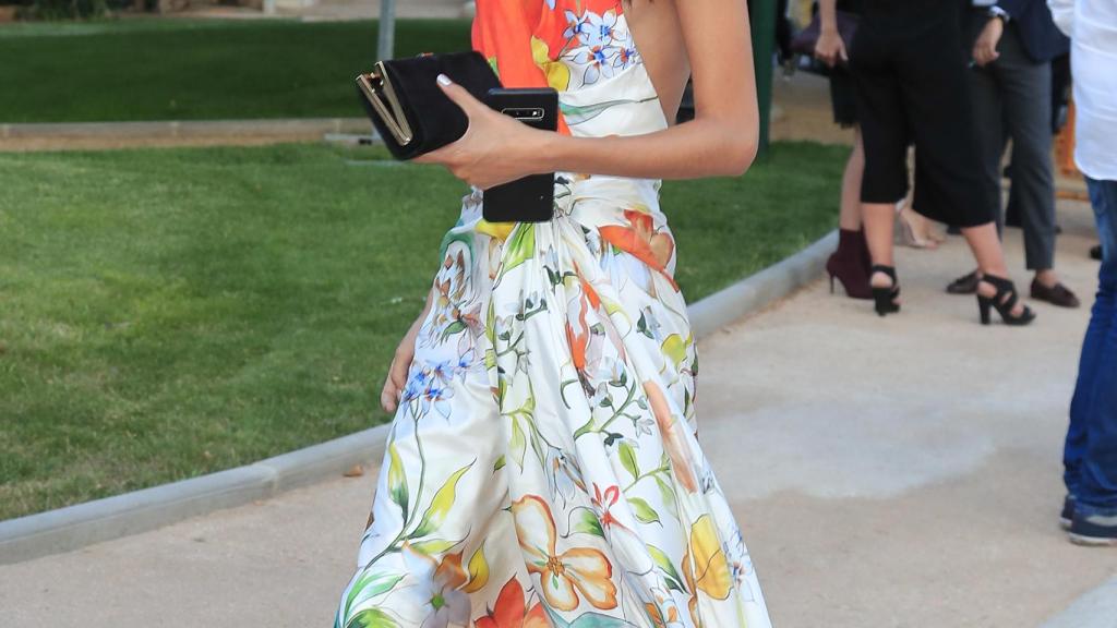 Lucía Rivera en su llegada a la celebración del 25 aniversario de la revista 'GQ'.