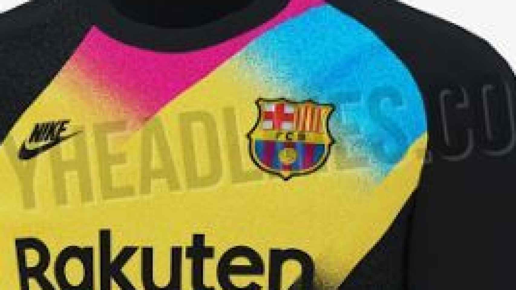Tercera equipación del portero del FC Barcelona para la temporada 2019/2020