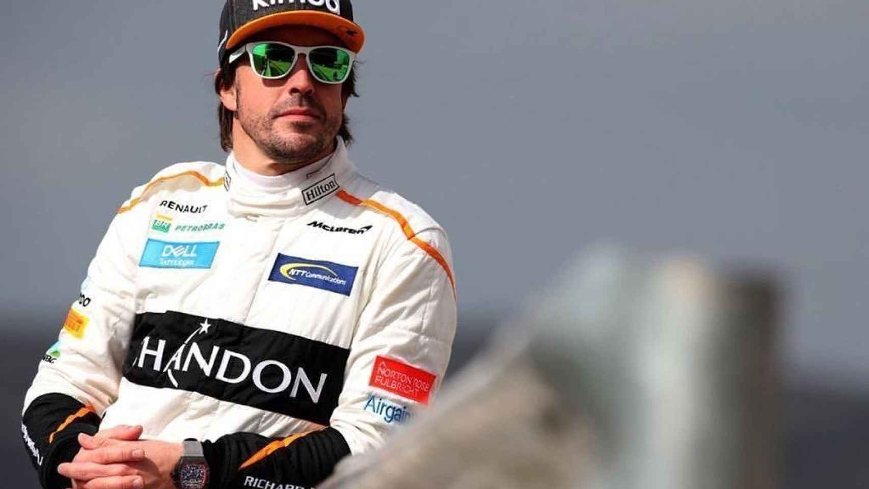 Fernando Alonso durante su última temporada en McLaren