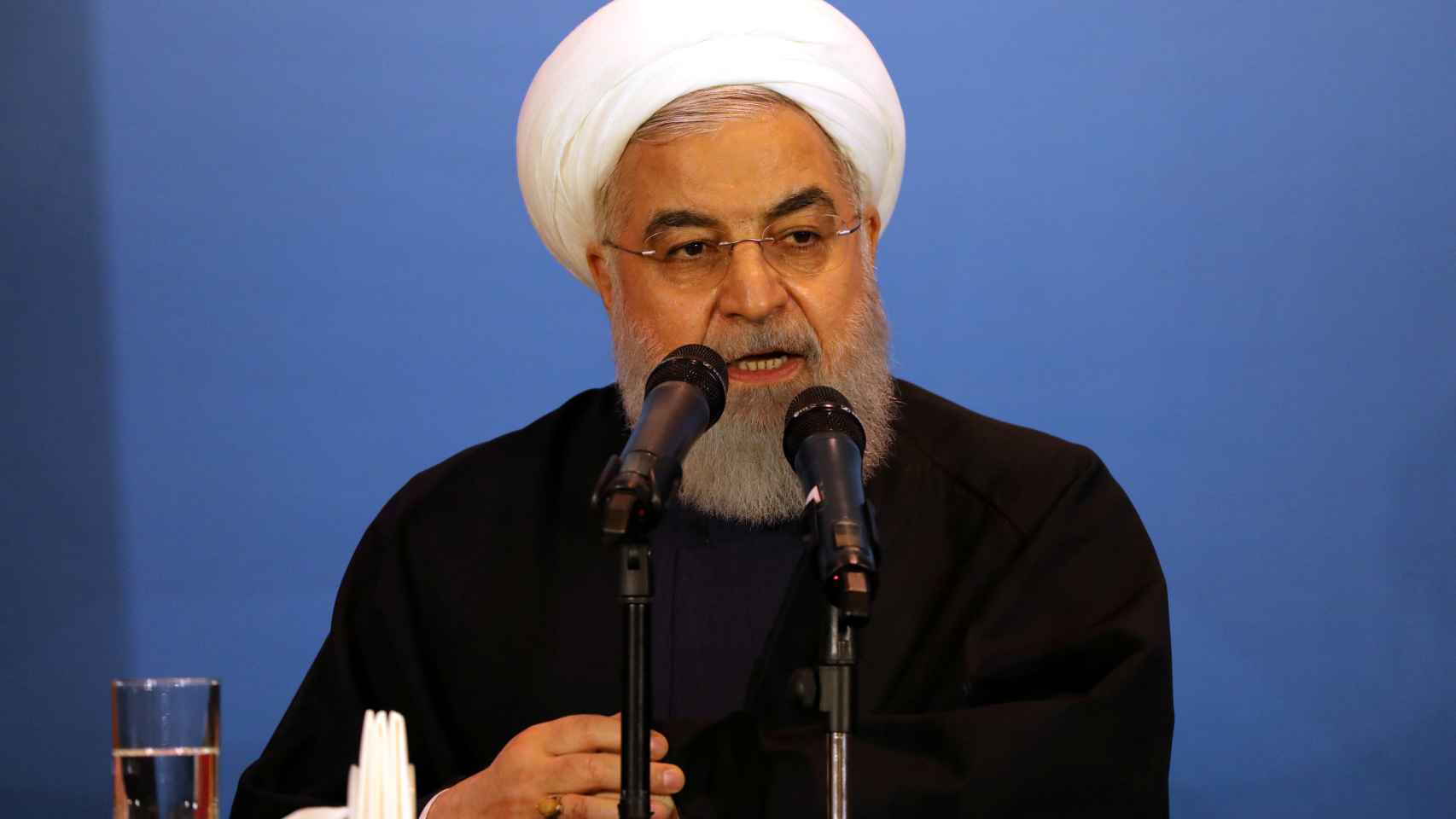 El presidente iraní, Hasán Rohani