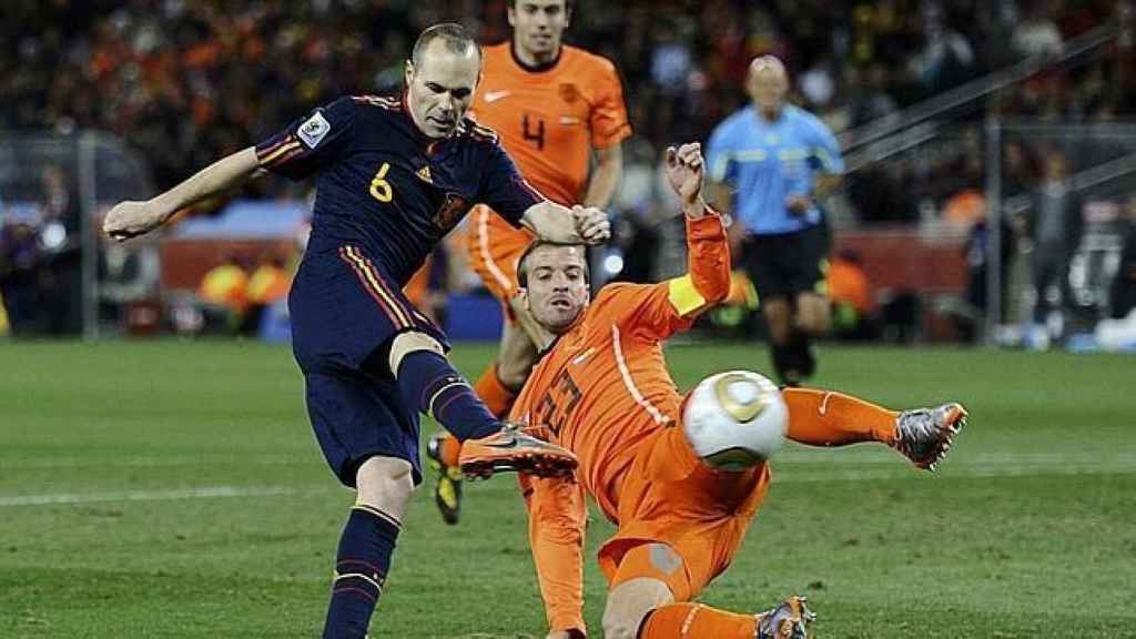 Gol de Iniesta para dar el Mundial de 2010 a España