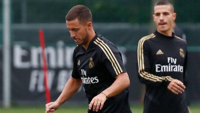 Hazard se entrena en Montreal