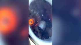 Vídeo: un pasajero graba la avería de un motor en pleno vuelo