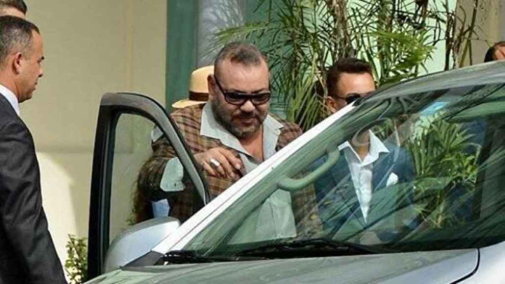 Mohamed VI, en su visita a Cuba.