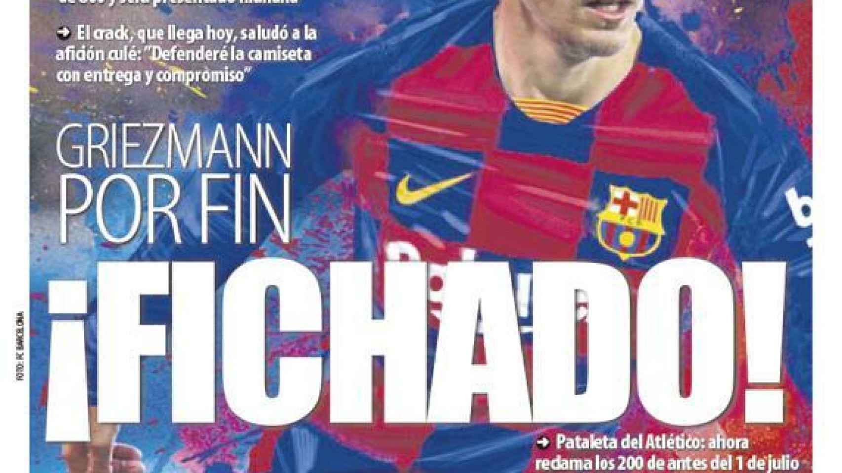 La portada del diario Mundo Deportivo (13/07/2019)