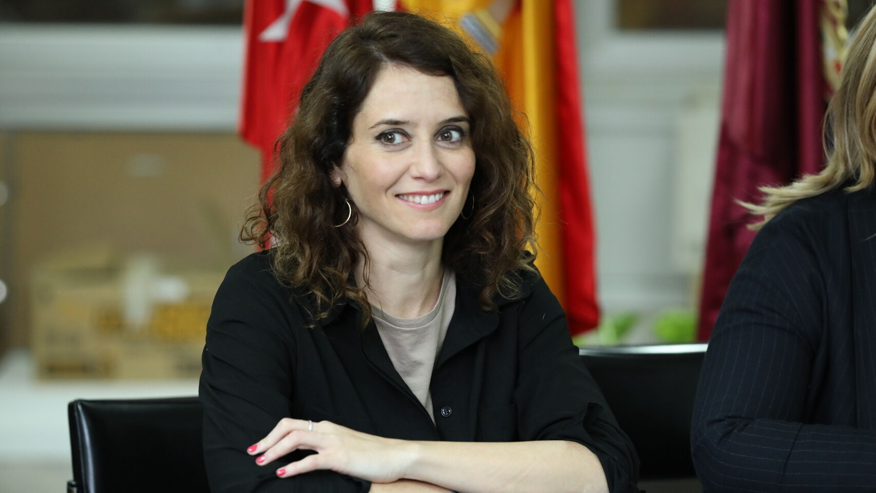 Isabel Díaz Ayuso, candidata del PP a la Presidencia de la Comunidad de Madrid.