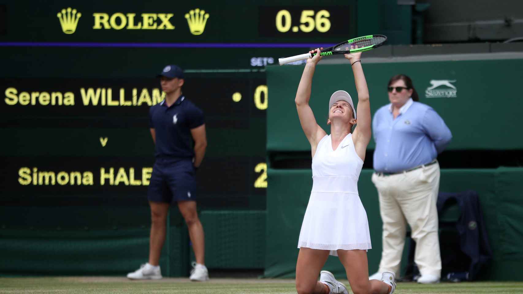 Simona Halep, campeona de Wimbledon 2019