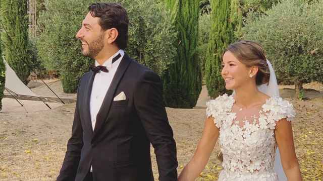 Alexandra Pereira se ha casado con Ghassan Fallaha este sábado.