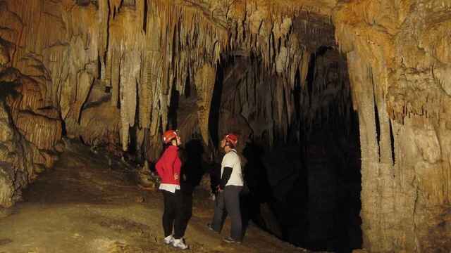 Imagen de archivo de la cueva de Coventosa en Cantabria.