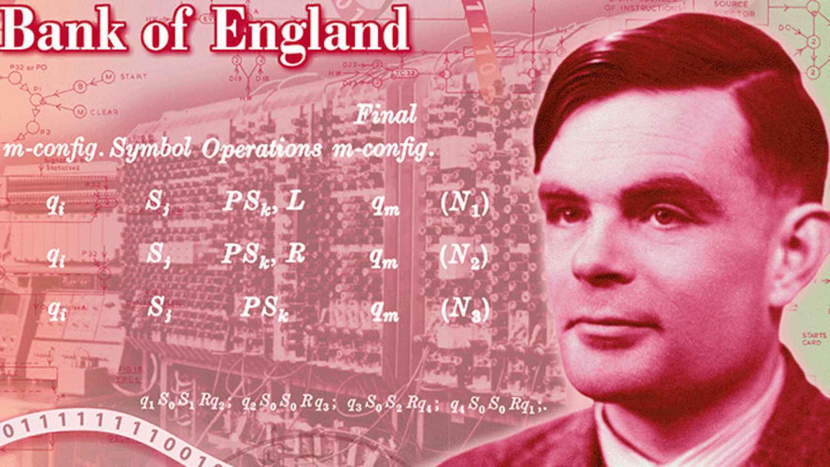 Alan Turing, el padre de la computación moderna, recibirá un digno homenaje  con un nuevo billete británico