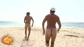 ‘Supervivientes’: Fabio y Omar Montes se bañan desnudos como despedida