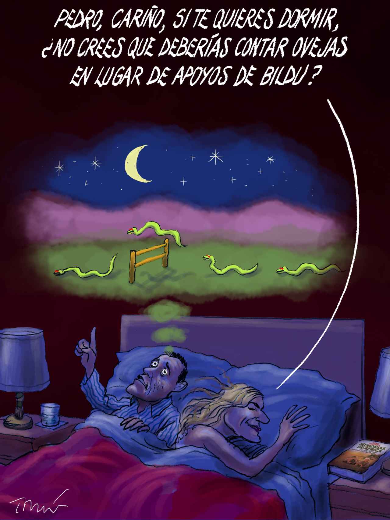 El insomnio de Pedro Sánchez