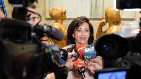 La candidata socialista a la Presidencia del Gobierno de La Rioja, Concha Andreu.