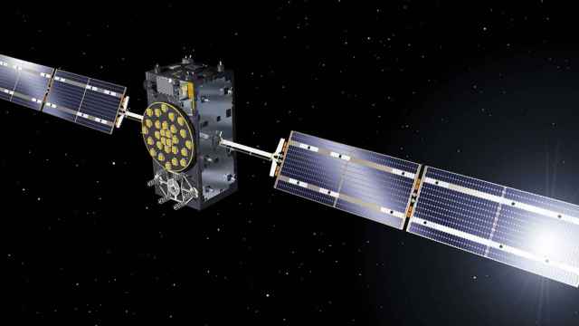 Uno de los satélites de la constelación Galileo.
