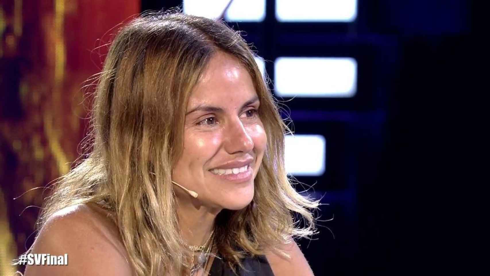 Mónica Hoyos en su entrevista.