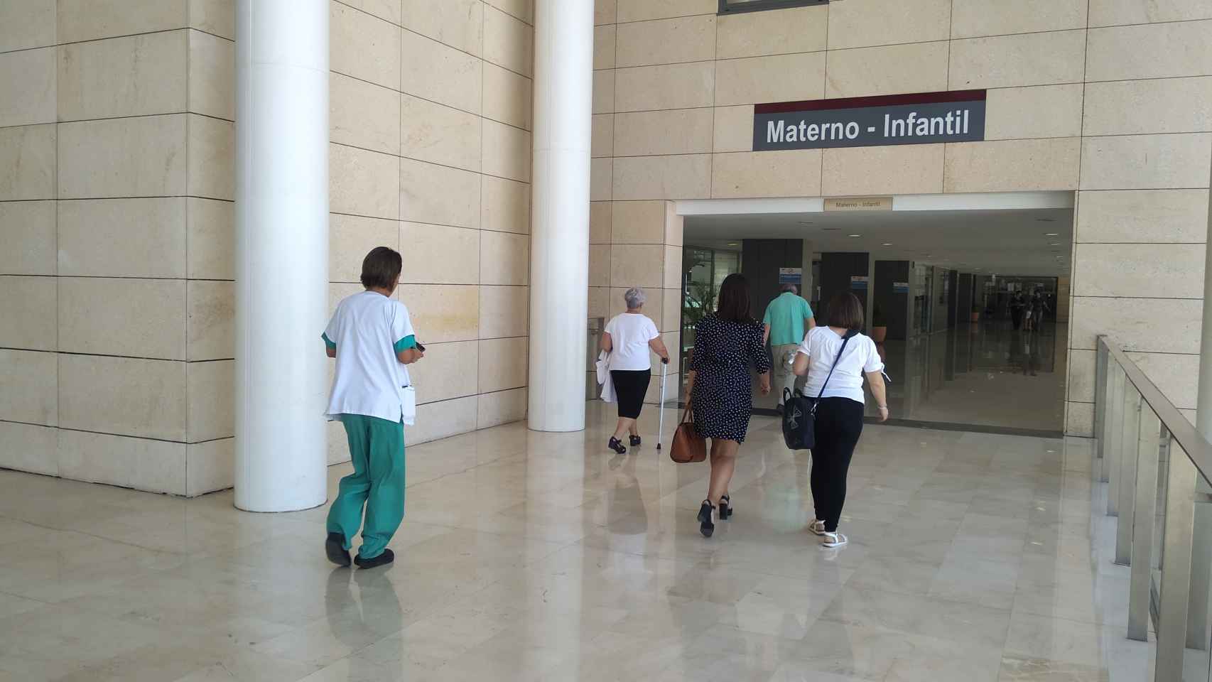 Materno-Infantil en el Hospital Virgen de la Arrixaca de Murcia.