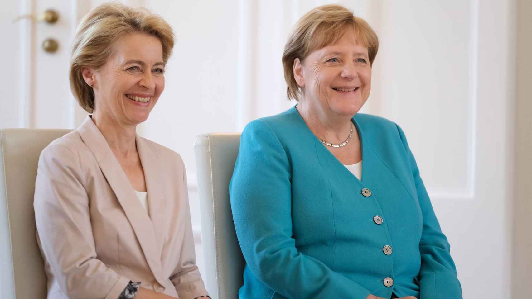 Ursula, 'hija' política de Angela Merkel.