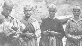 Mujeres víctimas del franquismo en una imagen de archivo.
