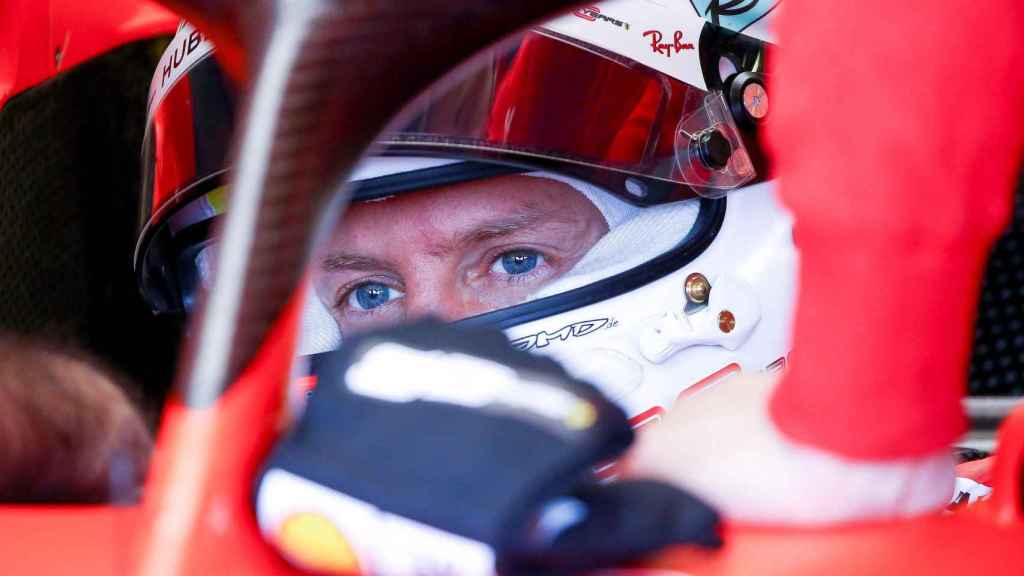 Sebastian Vettel, en el GP de Gran Bretaña